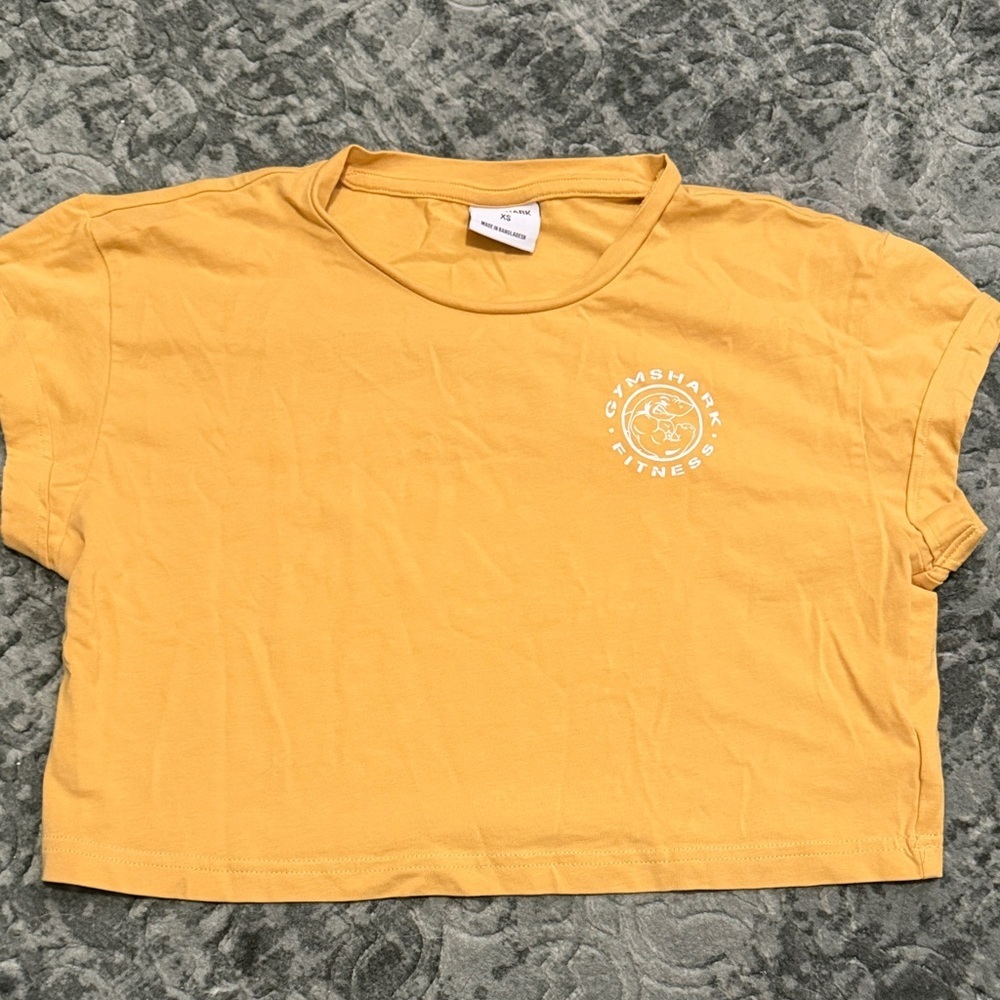 Gymshark Legacy Mustard Crop Top